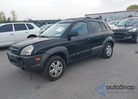 2008 Hyundai Tucson Limited V6/Se z USA, uszkodzony, nr VIN KM8JN72D58U839348